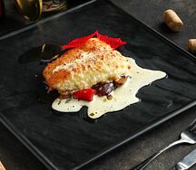 Филе судака с овощами