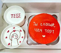 Бенто-торт и торт в стаканчиках