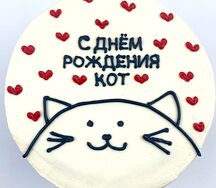 Бенто-торт Кот