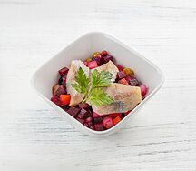 Салат Винегрет с сельдью