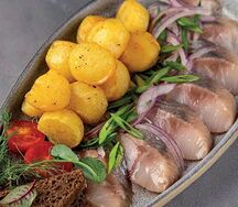 Сельдь с картошкой