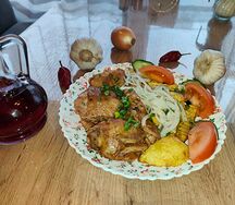 Казан-кебаб из курицы
