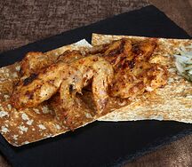 Шашлык из куриных крылышек