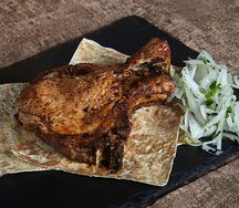 Шашлык из свиной корейки