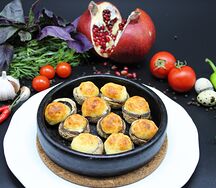 Грибные шапочки с сыром