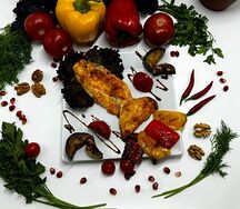 Филе дорадо с овощами