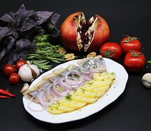 Сельдь с картофелем