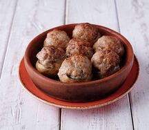 Грибные шапочки с мясом