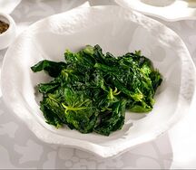 Соте из шпината