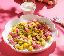 Цветные пельмешки