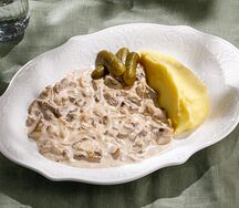 Бефстроганов из говядины