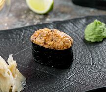 Запеченные суши с угрем