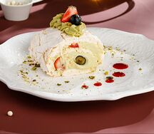 Меренговый рулет