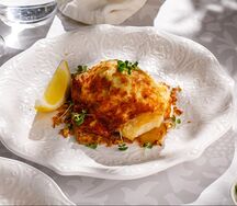 Запеченная треска по-московски 