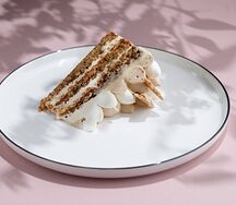 Торт Ореховое пралине с ванильным кремом