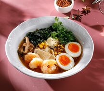 Рамен с морепродуктами