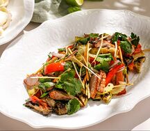 Гриль-салат с индейкой