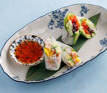 Фреш-ролл с креветкой