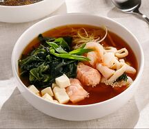 Суп Мисо с морепродуктами