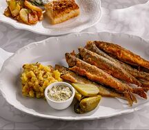 Балтийская корюшка жареная 