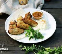 Шашлык из куриных крыльев