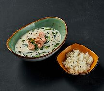 Сливочный с лососем