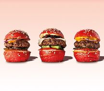 Мини-бургеры Ketch Up с котлетами из говядины и соусами трюфельный, карри и BBQ