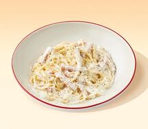 Карбонара с тамбовским окороком