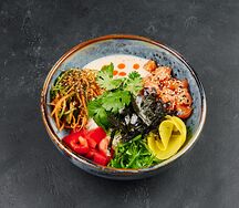 Поке с лососем