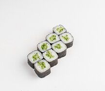 Мини ролл с огурцом