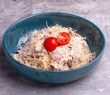 Паста с беконом