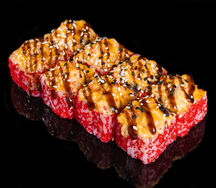 Запеченный ролл Лосось