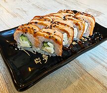 Запеченный ролл Филадельфия