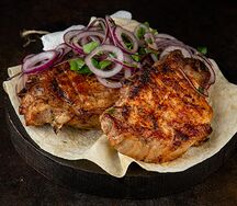Шашлык из cвинoй корейки
