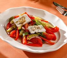 Салат Греческий с сыром фета