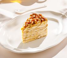 Торт Блинный с вареной сгущенкой