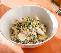 Оливье с ветчиной