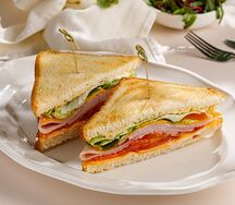 Сэндвич с ветчиной и сыром