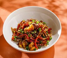 Удон с морепродуктами