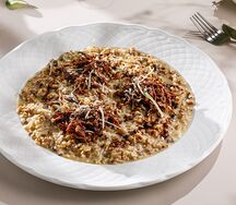 Гречотто с томленой говядиной