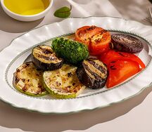 Овощи на углях