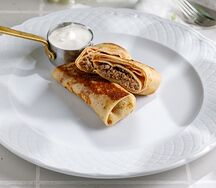 Блины с мясом