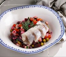 Ланч Винегрет с сельдью 