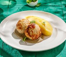Ланч Котлета из индейки с картофельным пюре