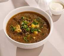 Грибной суп с птитимом