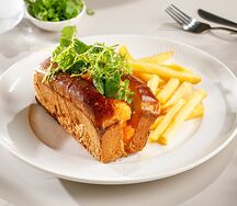 Бриошь с креветкой