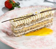 Торт лимонно-маковый