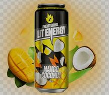 Энергетический напиток Lit Energy со вкусом манго и кокоса