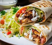 Шаурма с курицей 