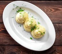Картофельное пюре со сливками